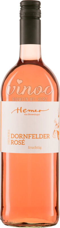 Ganz neu AUS! Dornfelder Rosé halbtrocken QW Vinoc 2022 Hemer 1l | Rheinhessen