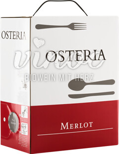 OSTERIA Merlot 2022 Bag in Box 3l