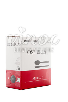 OSTERIA Merlot 2022 Bag in Box 3l