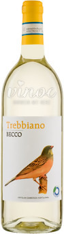 BECCO Trebbiano DOC 2022 1l Mehrweg