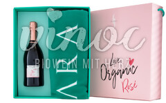 Paket LOVE BOX Spumante Pinot Grigio Rosé Brut La Jara & Kuscheldecke